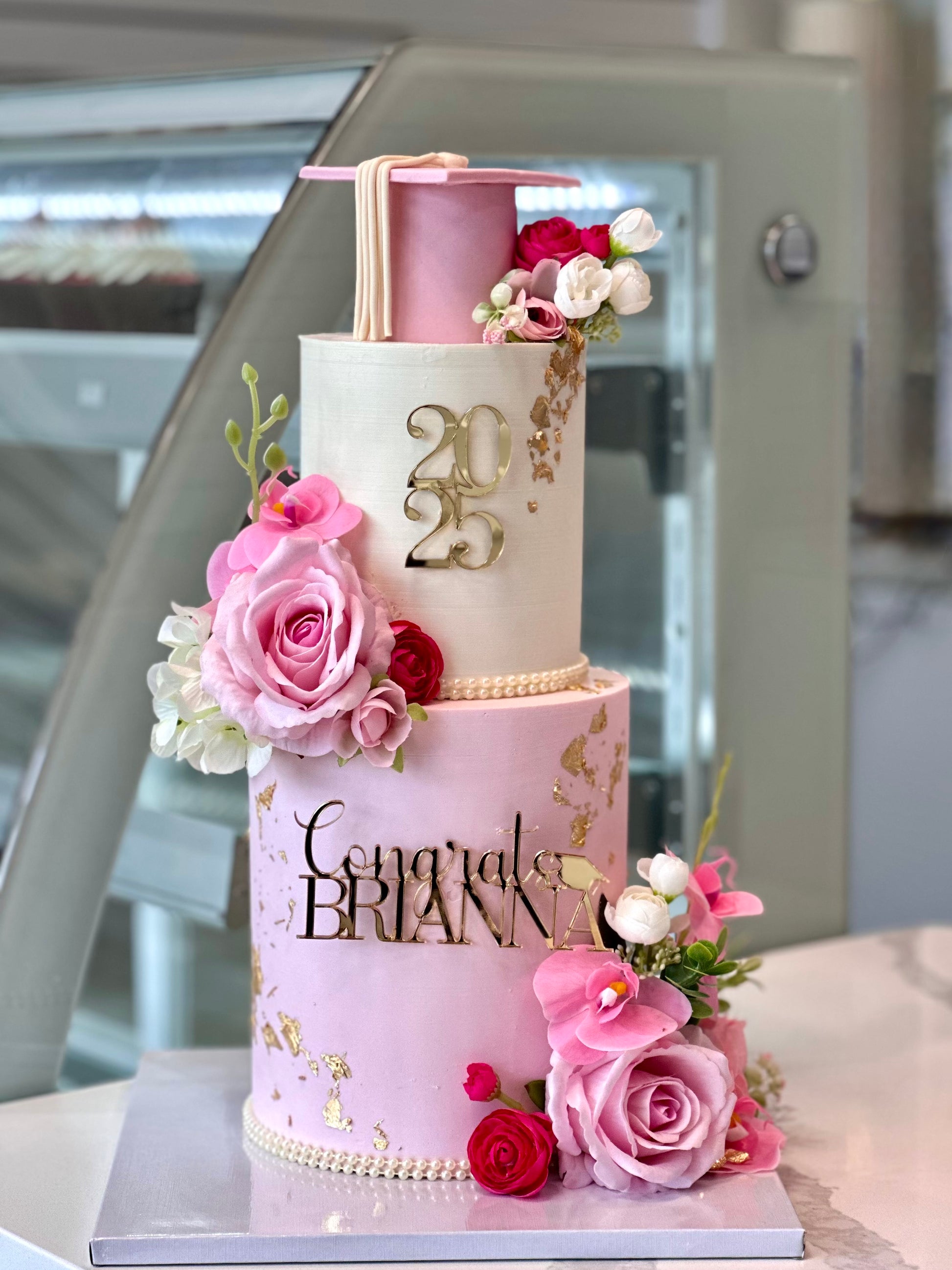 Graduation - Floral - 2 Tier
