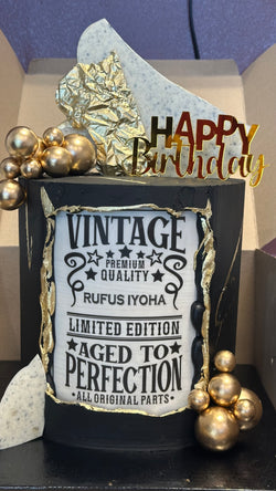 Faultline Vintage Cake