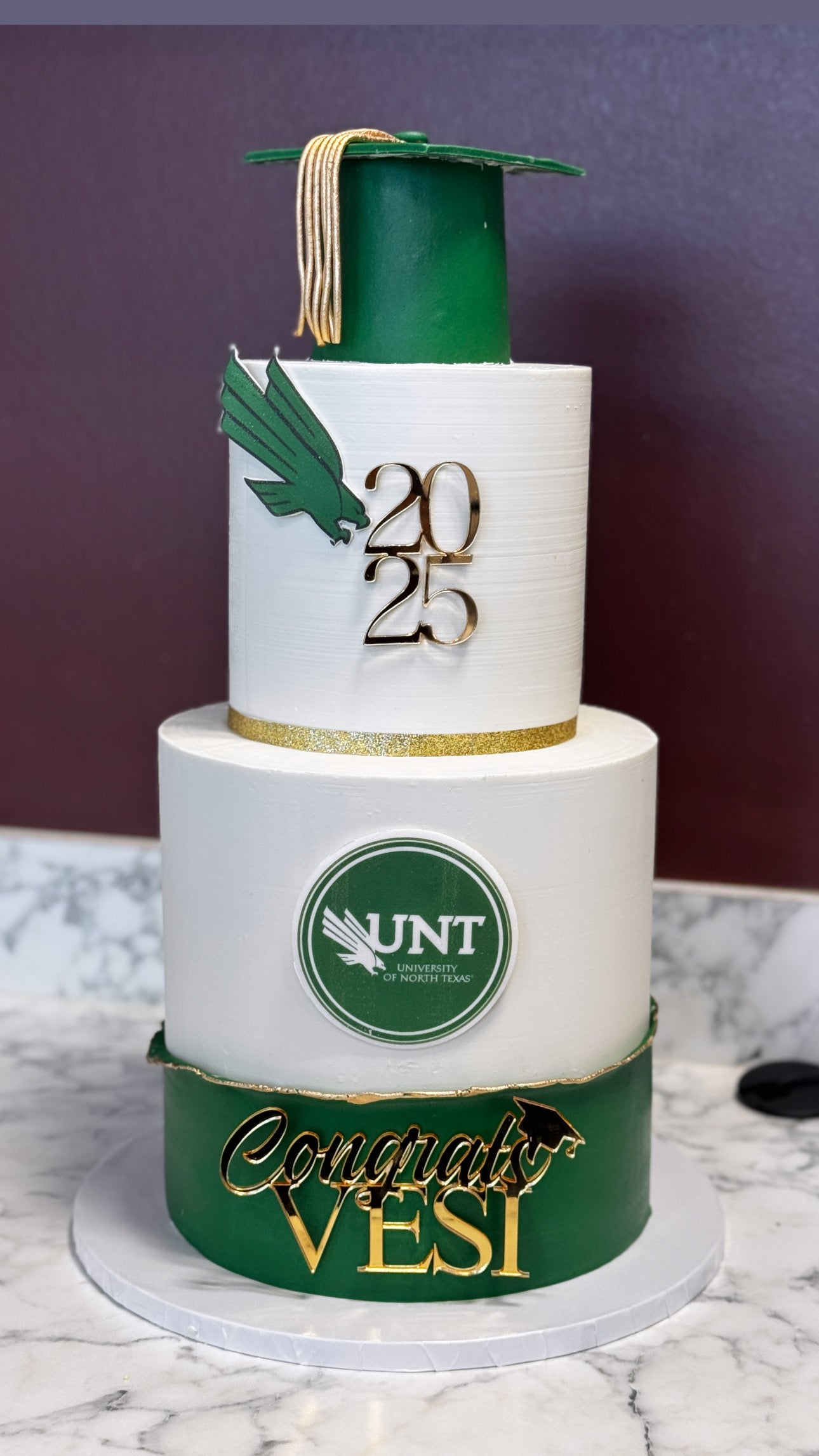 Graduation - 2 Tier green