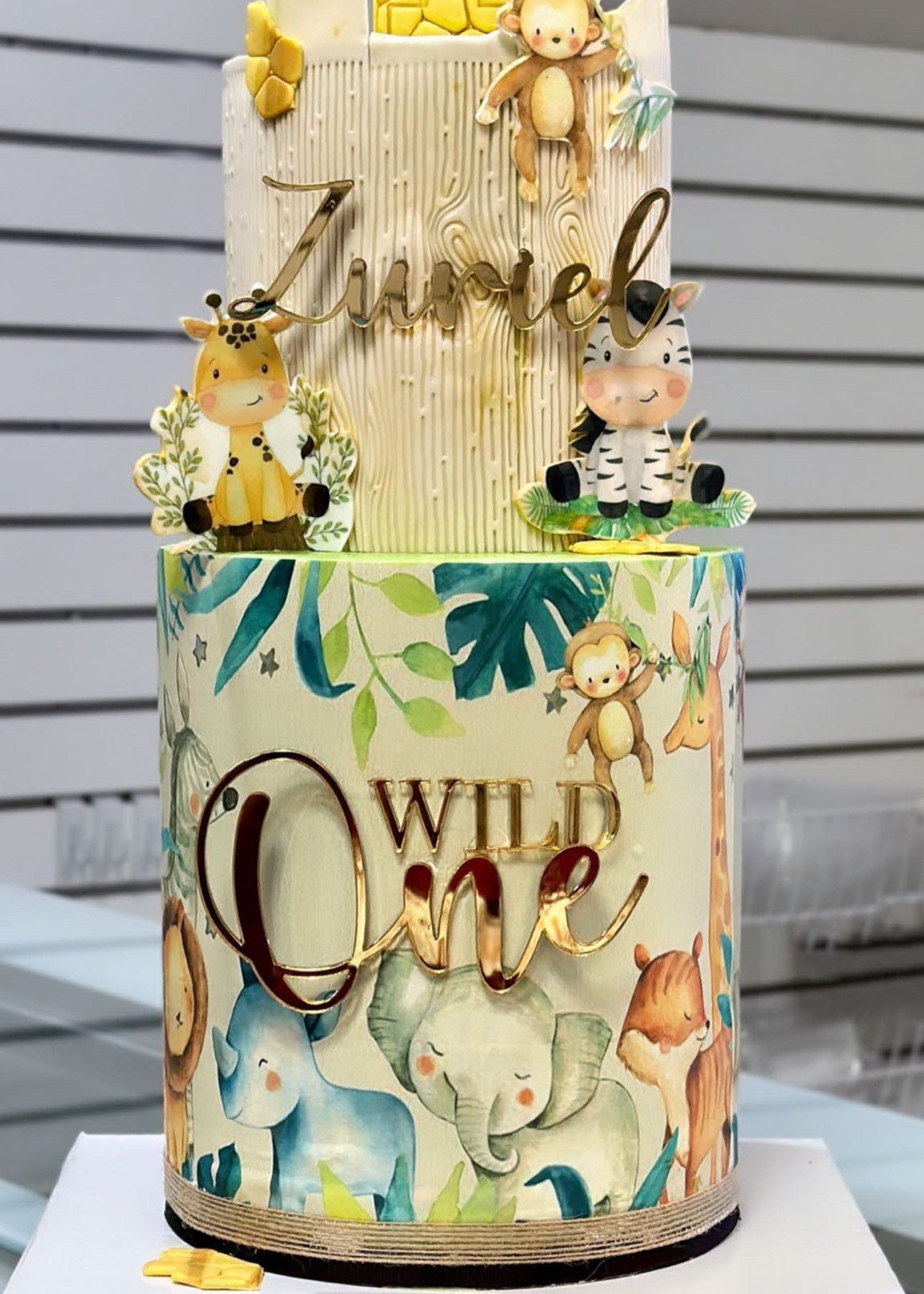 Safari Baby theme - 2 Tier