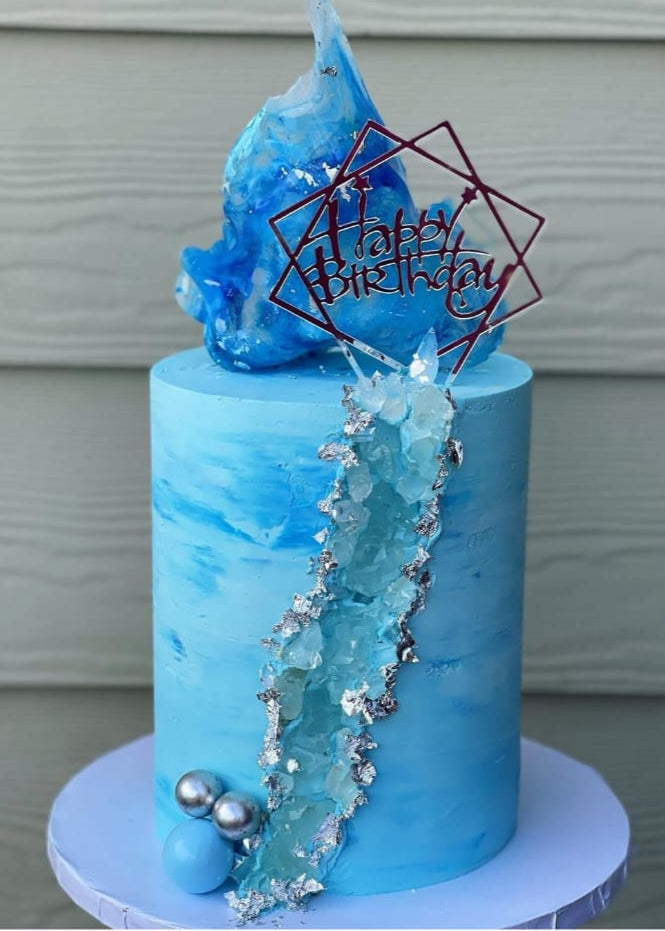 Geode Cake