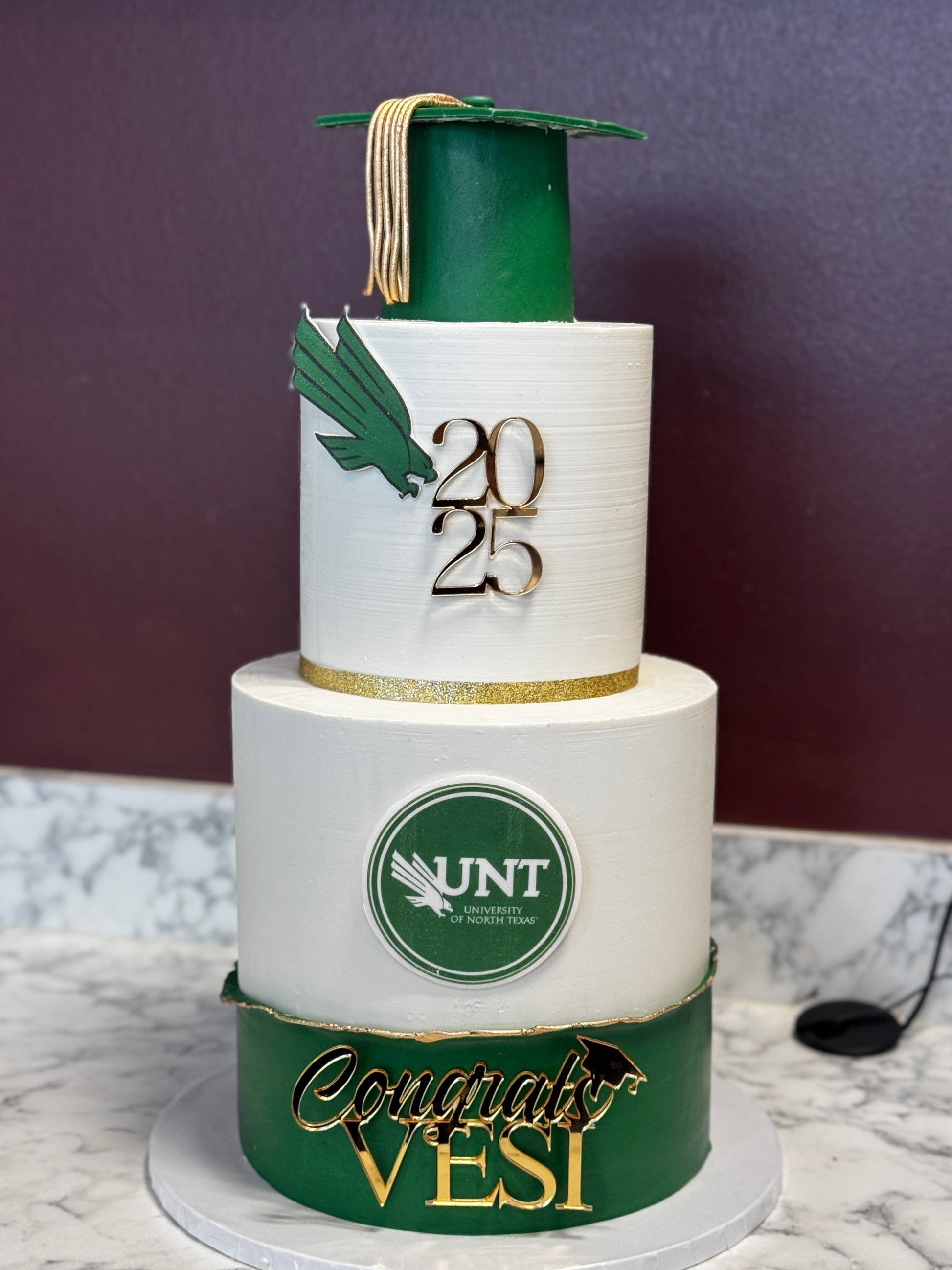 Graduation - 2 Tier green