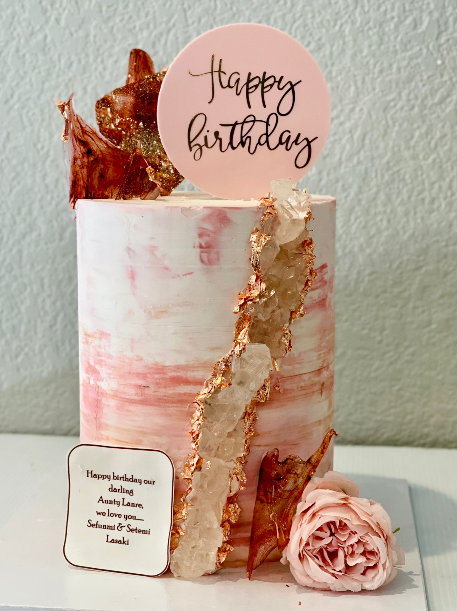 Geode Cake