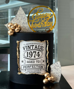 Faultline Vintage Cake