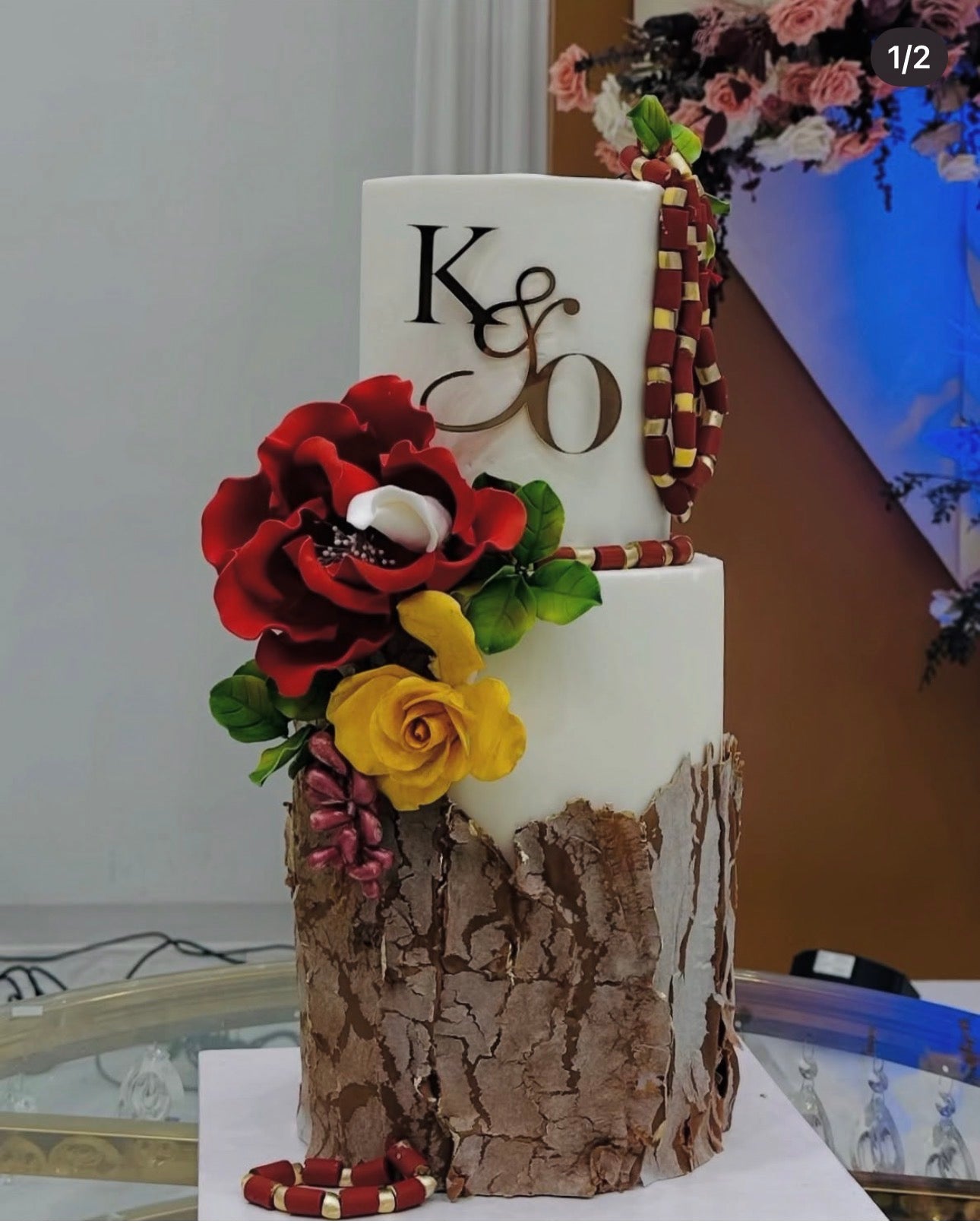 Traditional Engagement - Wood grain