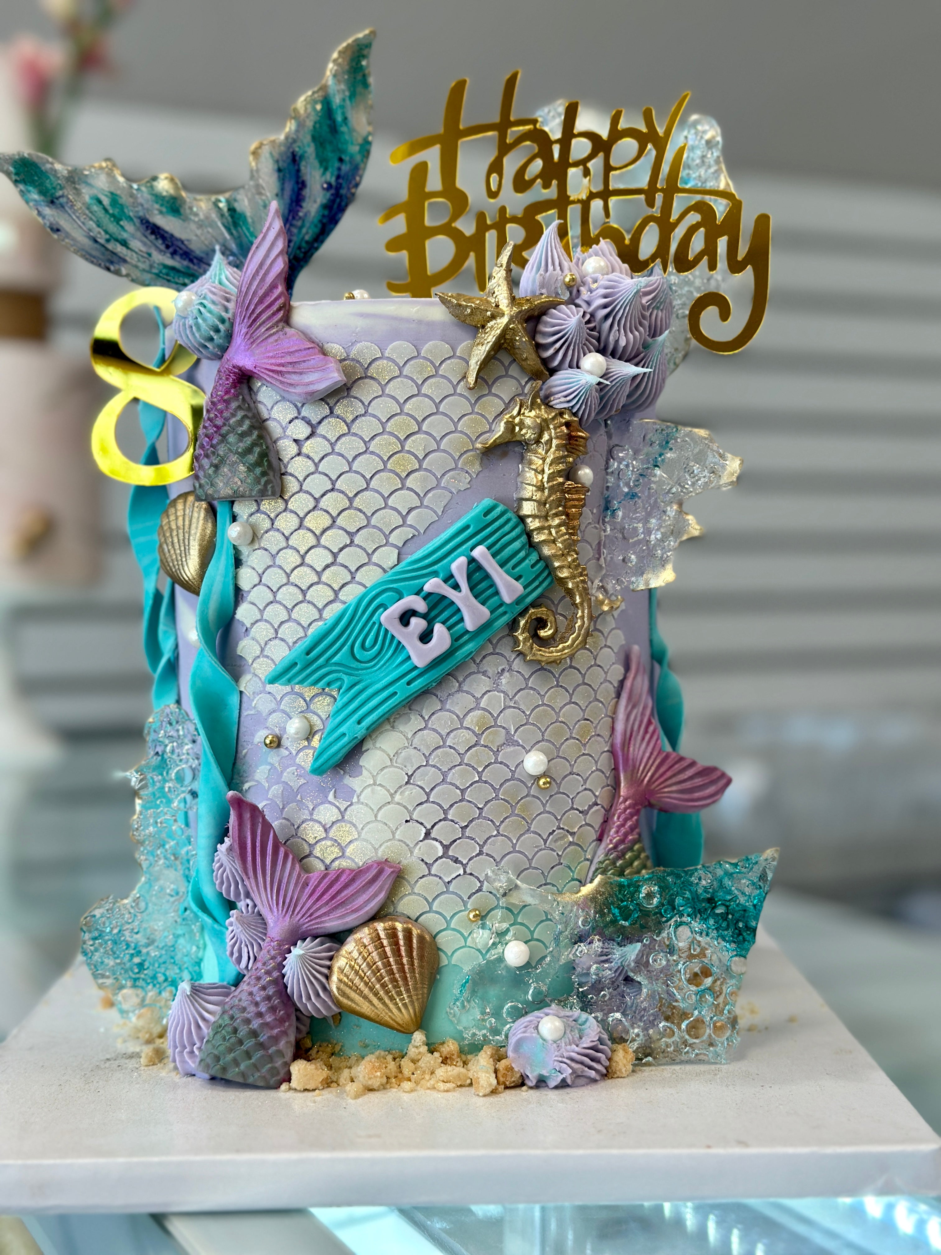 Under the Sea/Mermaid Cake
