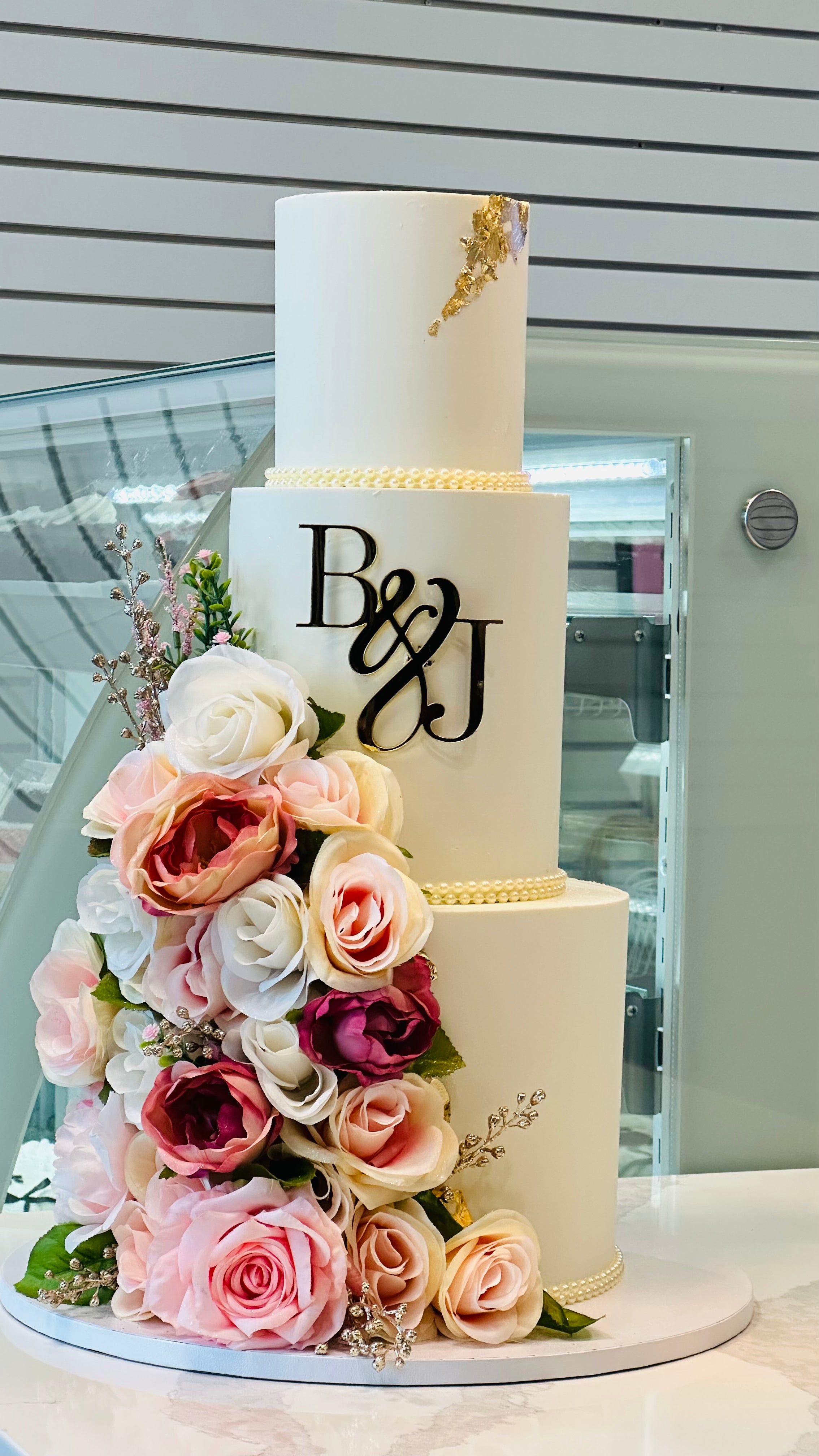 Bridal - cascading flowers