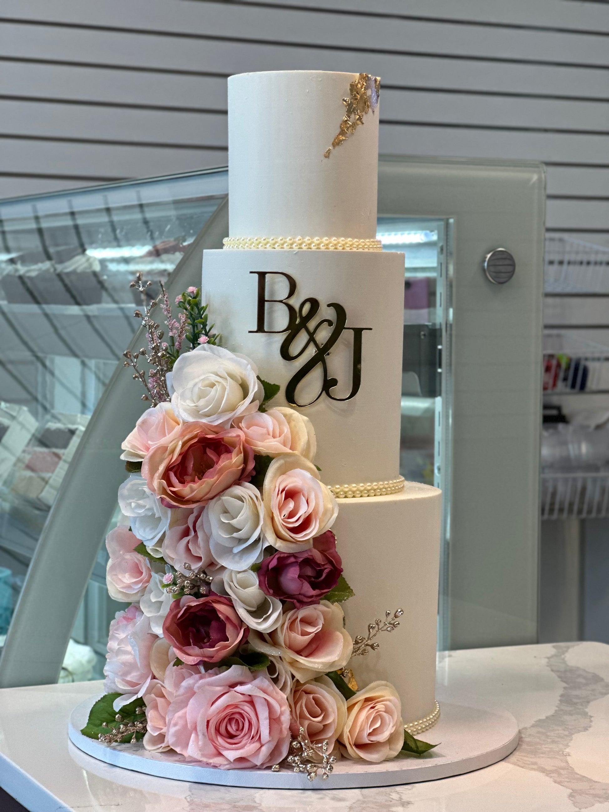 Bridal - cascading flowers