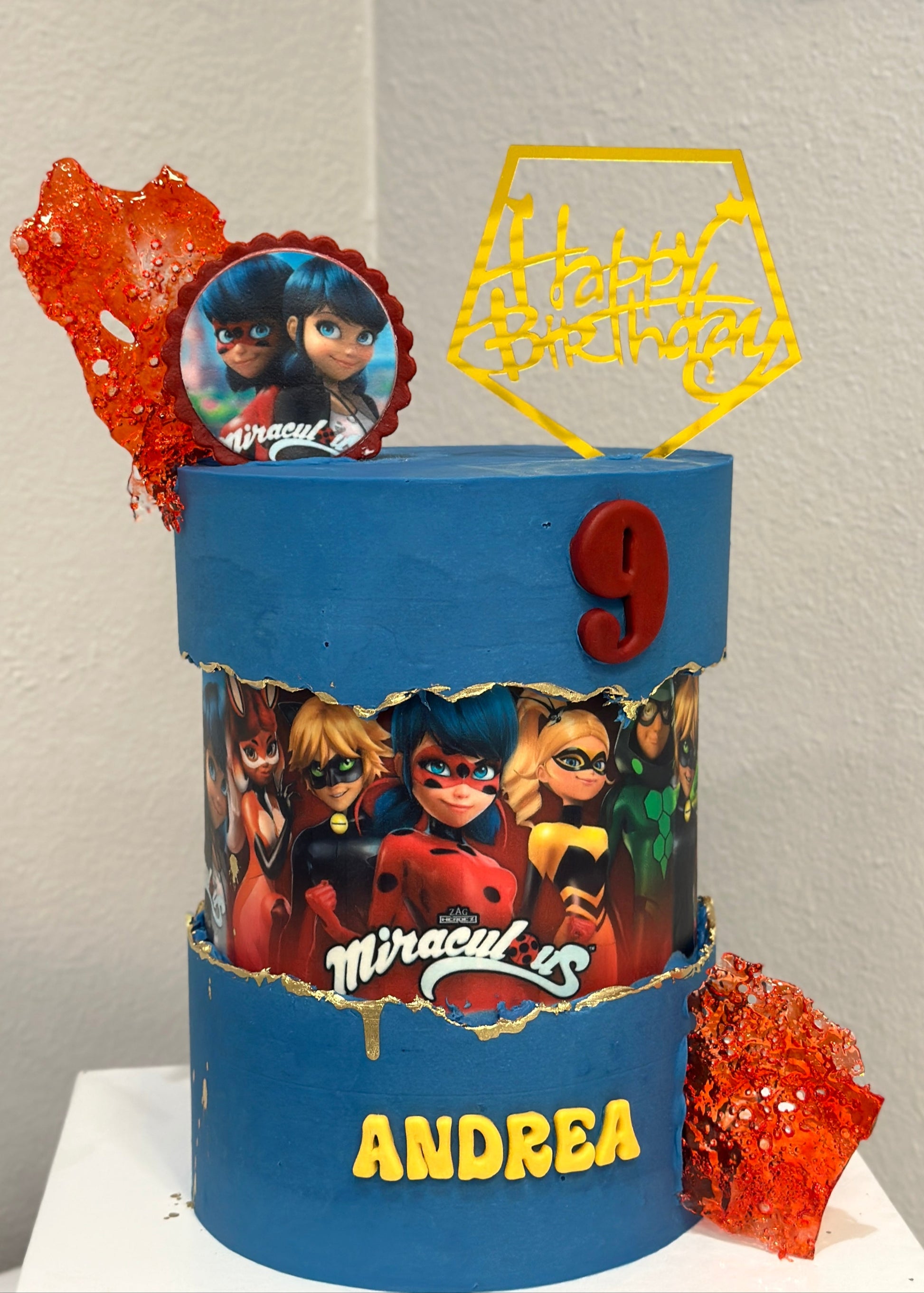 Ladybug cake