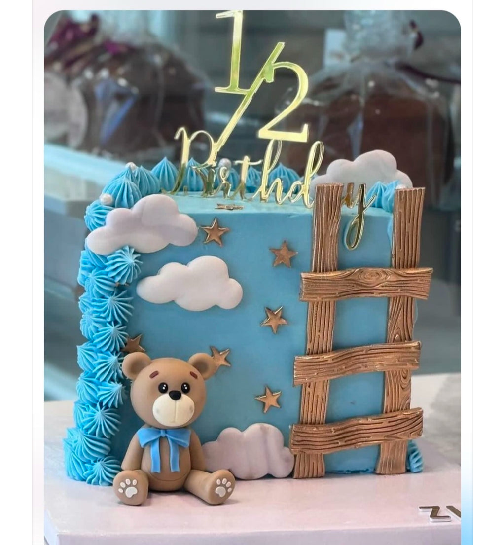 Half Birthday Cake
