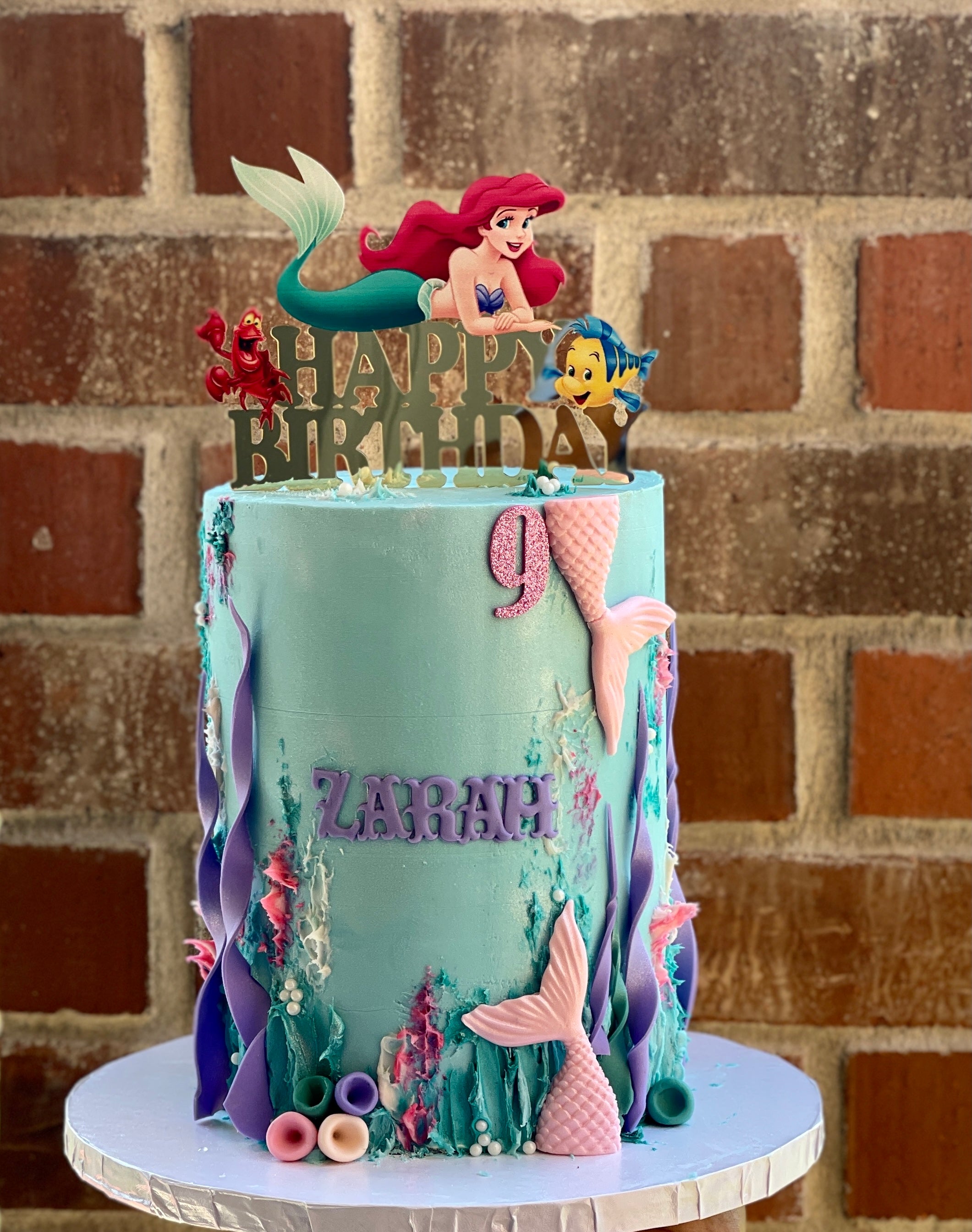 Under the Sea/Mermaid Cake