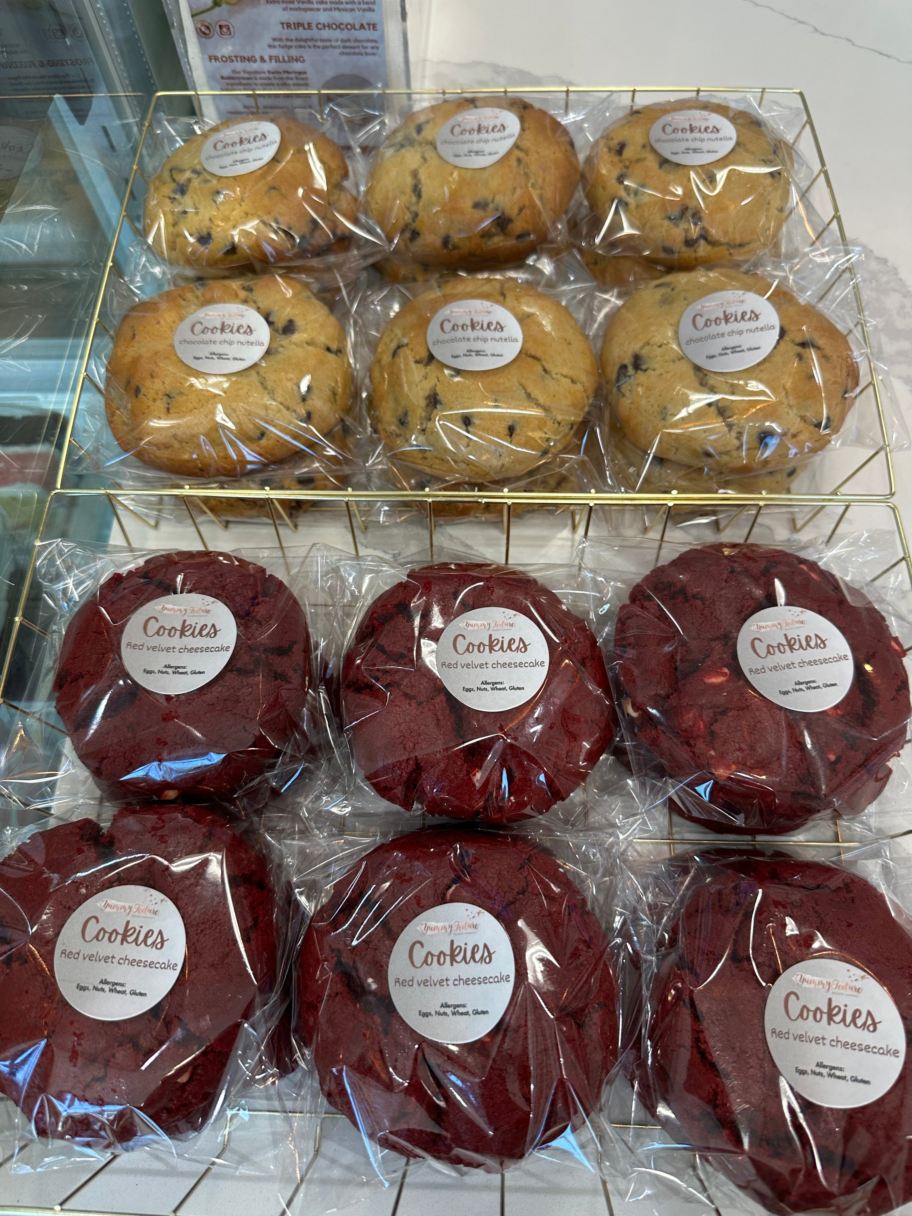 Gourmet chunky cookies | Pack of 4