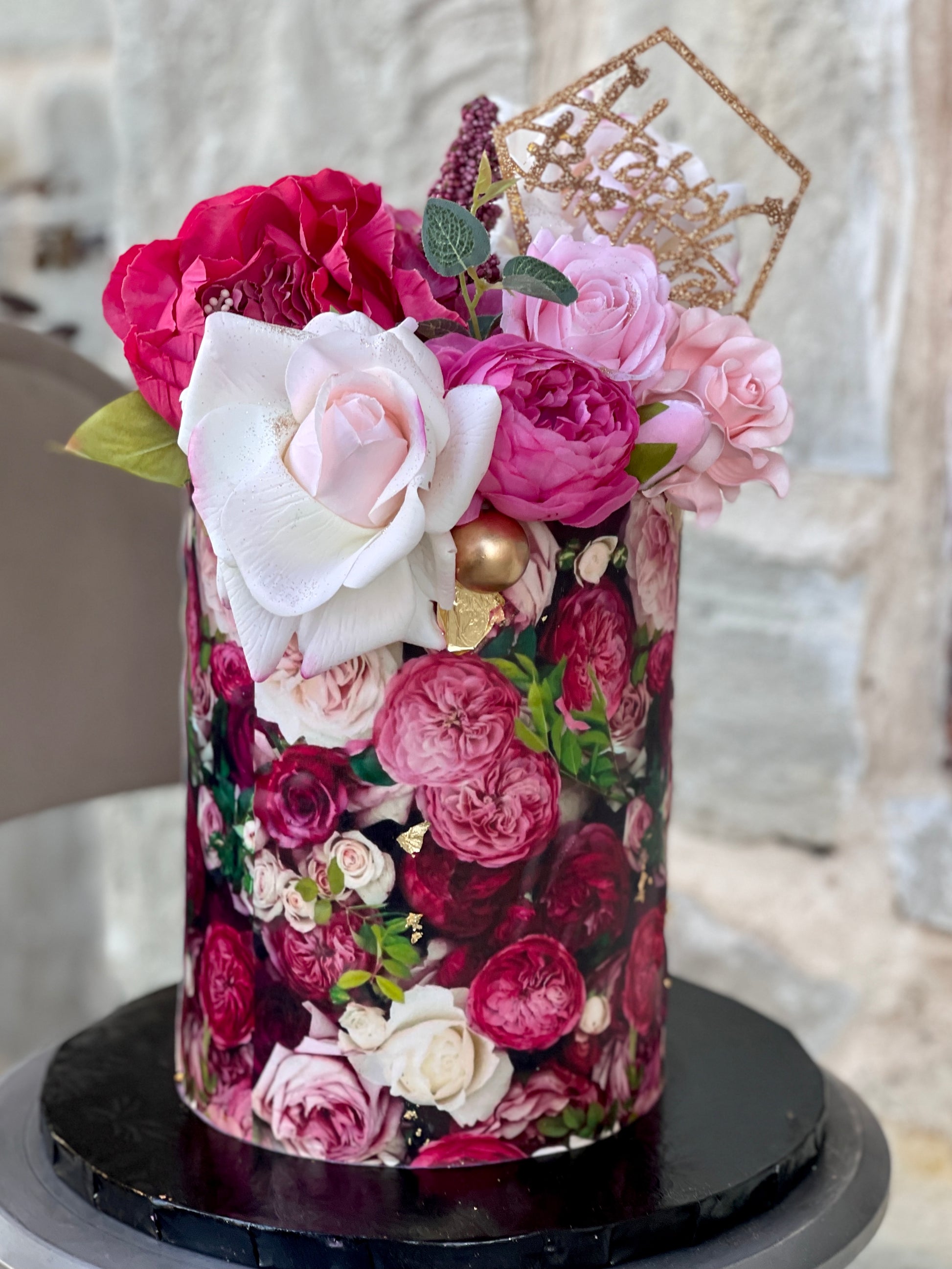Floral Edible image