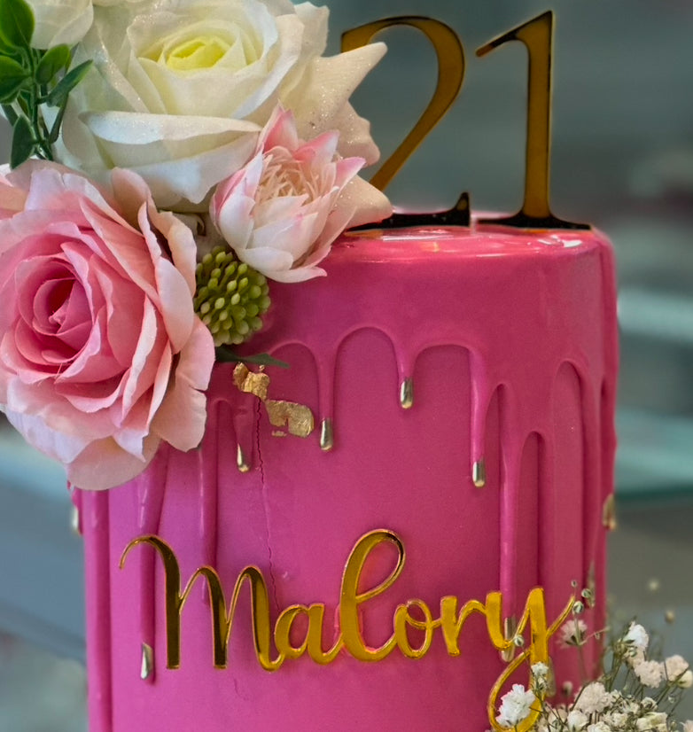 Acrylic Cake Toppers