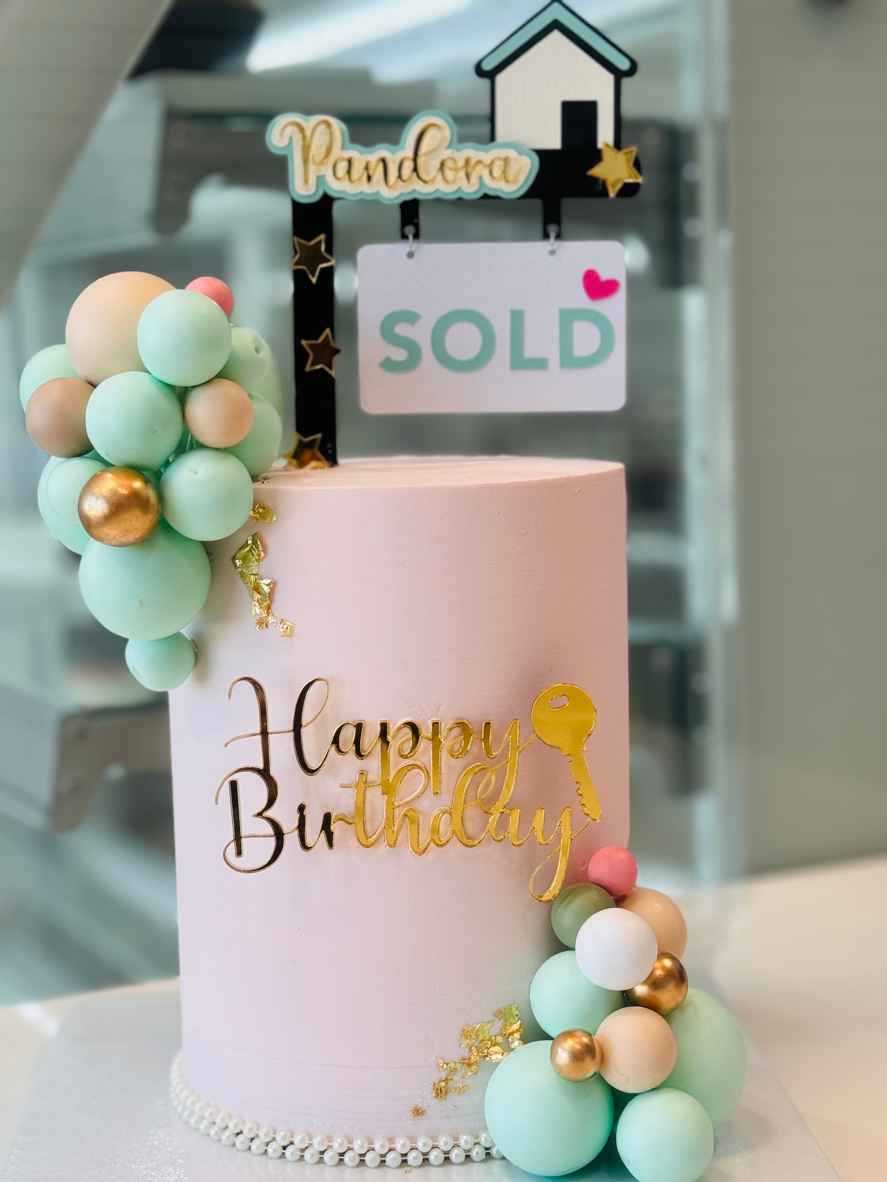 Acrylic Cake Toppers