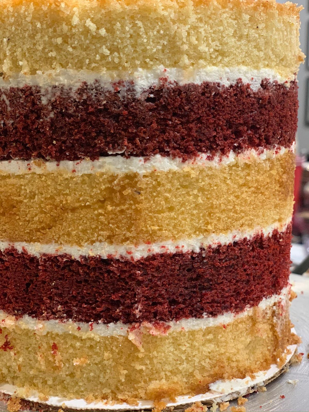 Barely Frosted Cakes